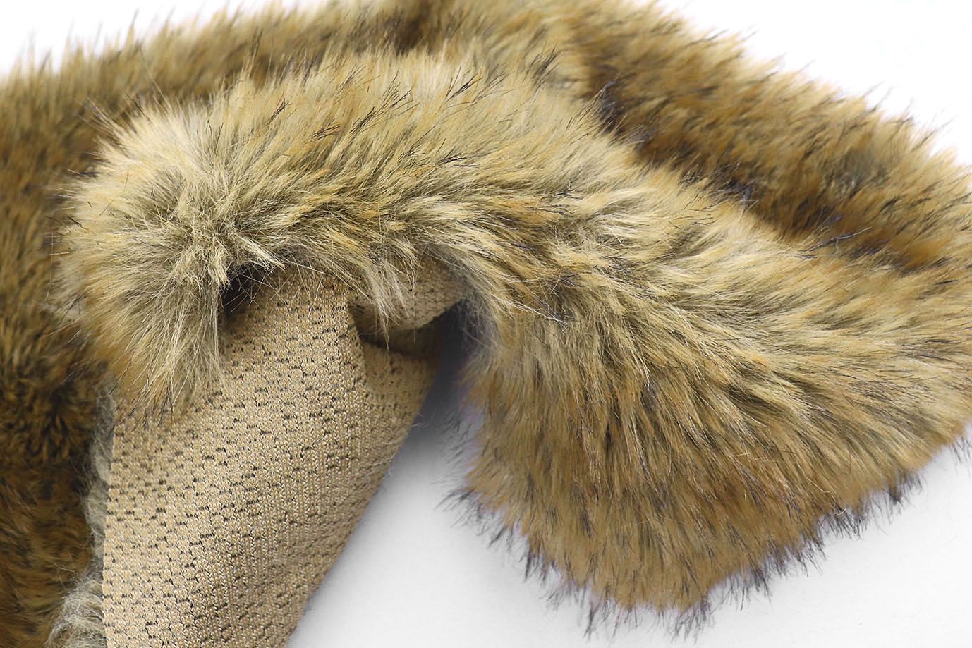 Искусственный мех "Енот"/светло-коричневый AP50401/D#305-52WP0189/C#52WP0721