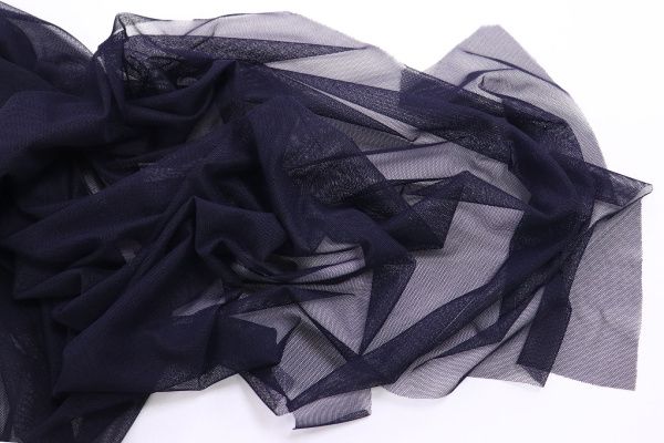 Сетка стрейч/темно-синий 25413-PG/C#3 (ярд)