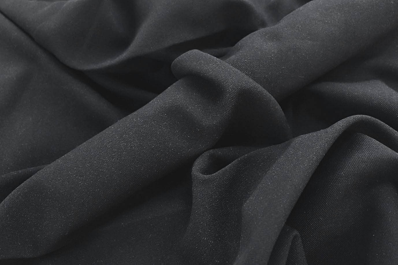 Костюмная ткань "Мартини"/черный 4007-PY/C#3