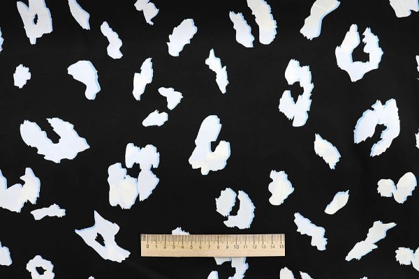 Сатин "Армани" принт/черно-белый 3853-PY/D#1/C#1