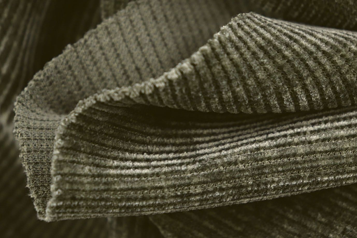 Трикотаж вельвет/зеленый 12122/D#1/C#5