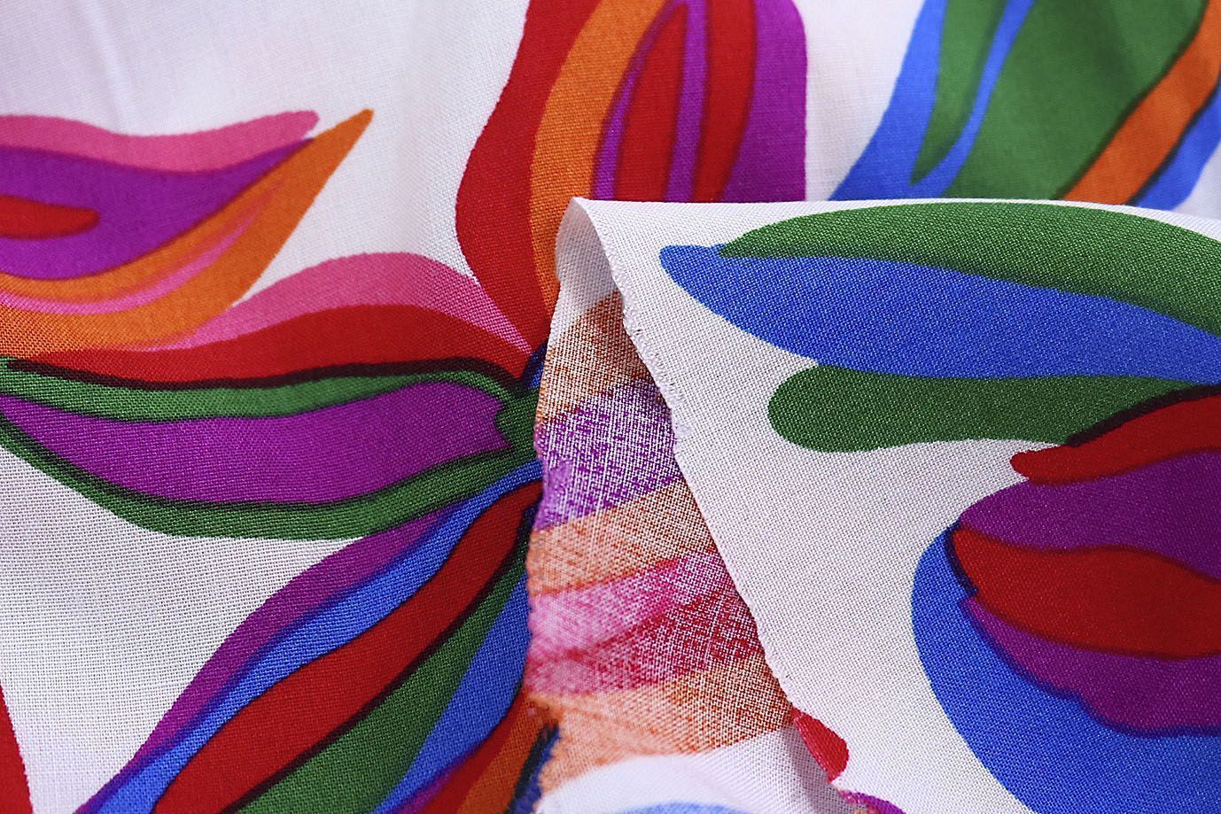 Штапель принт/красно-синий на белом 3860-PY/D#25/C#2