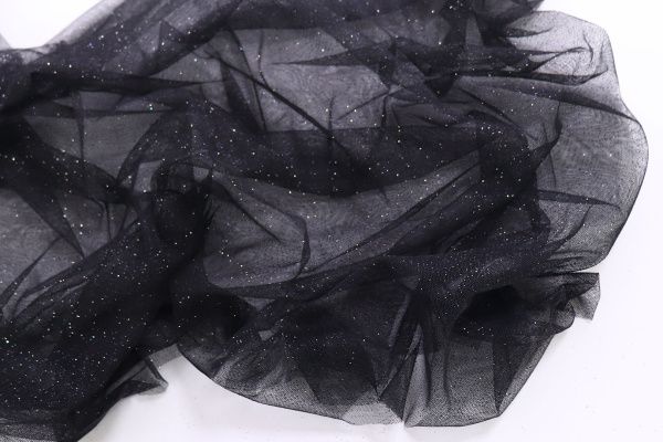 Сетка металлик/черный 25424-PG/C#5 (ярд)