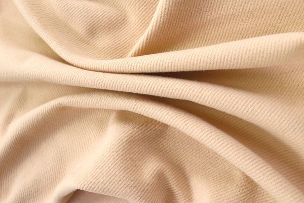 Пальтовый трикотаж "Диагональ"/песочный 13349/C#1