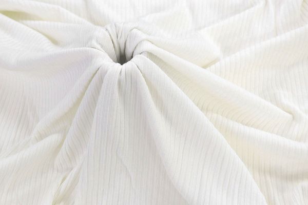 Трикотаж "Лапша"/молочный 3757-PY/C#1