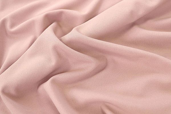 Трикотаж "Скуба" креп/бледно-розовый 3355-22/C#2
