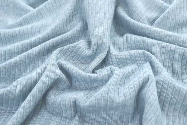 Трикотаж "Рибана"/светло-серый 3234-22-PY/C#8 (EU4299)