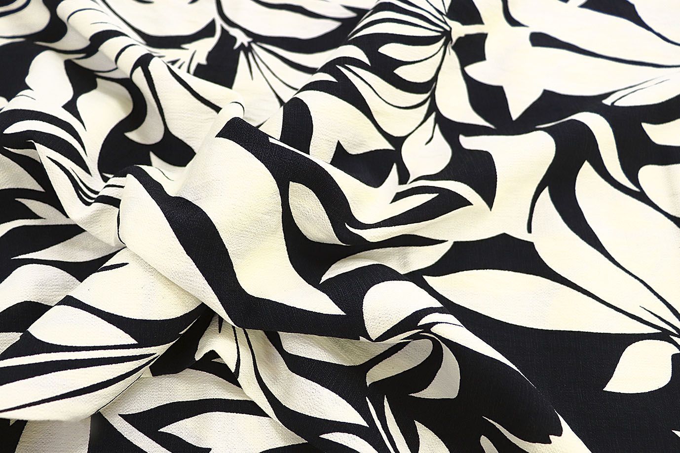 Лен БОХО принт/молочно-черный 3857-PY/D#9/C#3