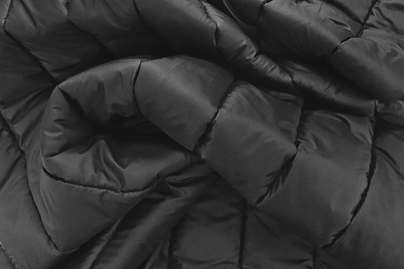 Ткань простеганная "Полоска"/черный P51 1302-PY/1+CC200