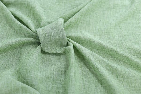 Лен меланж/зеленый 3886-PY/C#9