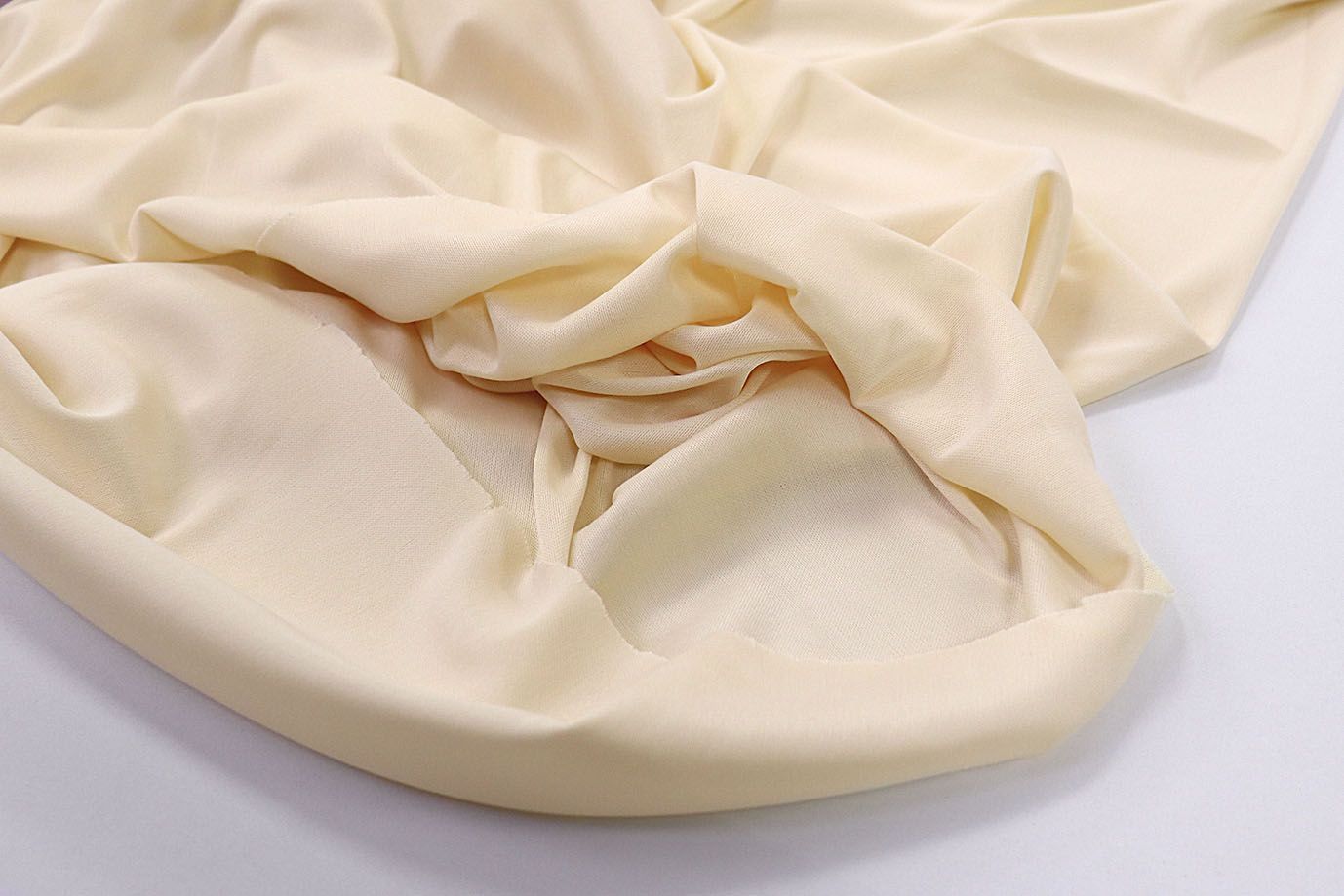 Подкладочная ткань Интерлок/сливочный 687-PG/C#6