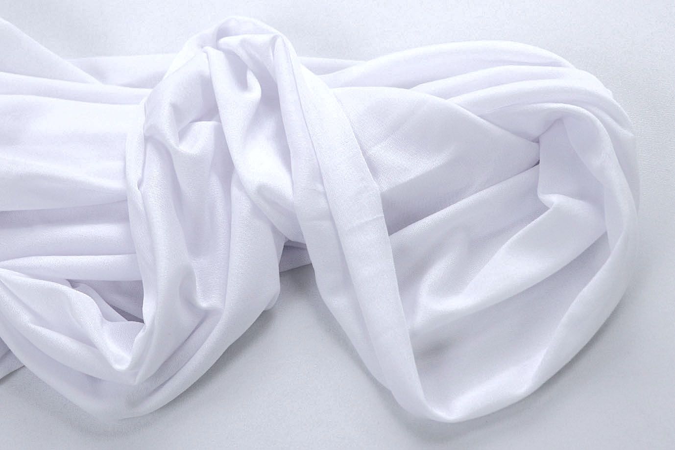 Трикотаж подкладочный/белый DT-18050/C#1