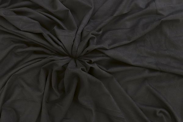 Замша стрейч тонкая/черный 3552-PY/C#9