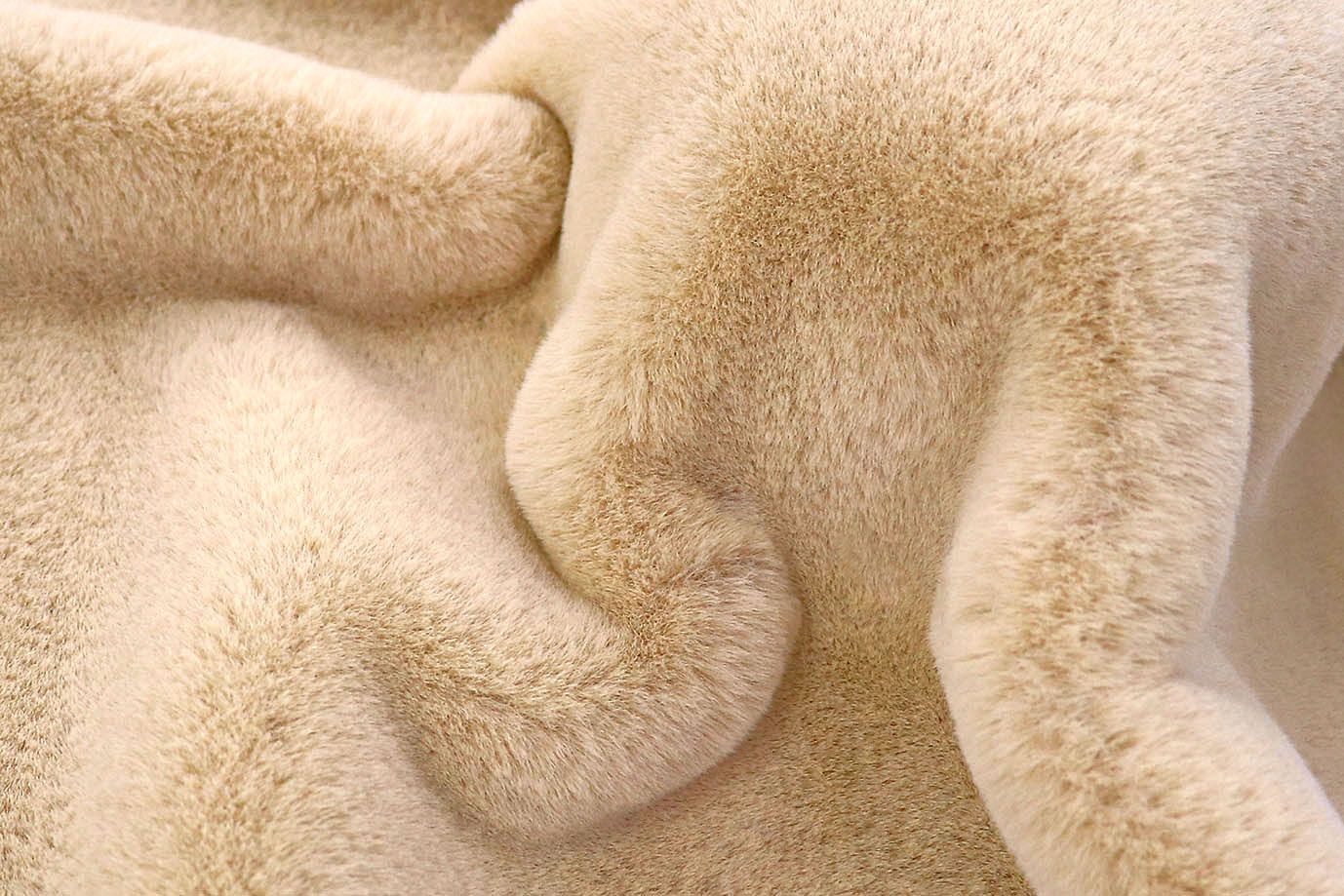 Дубляж мех "Кролик"/песок AP220524030Z/D#3062202/C#4