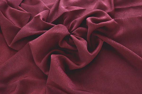 Шелк жаккард/бордовый 4149-PY/C#2