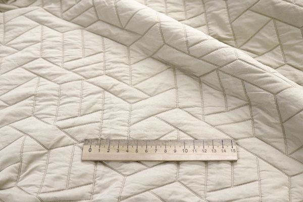 Костюмная ткань "Соренто" жаккард/бежевый 4091-PY/C#1