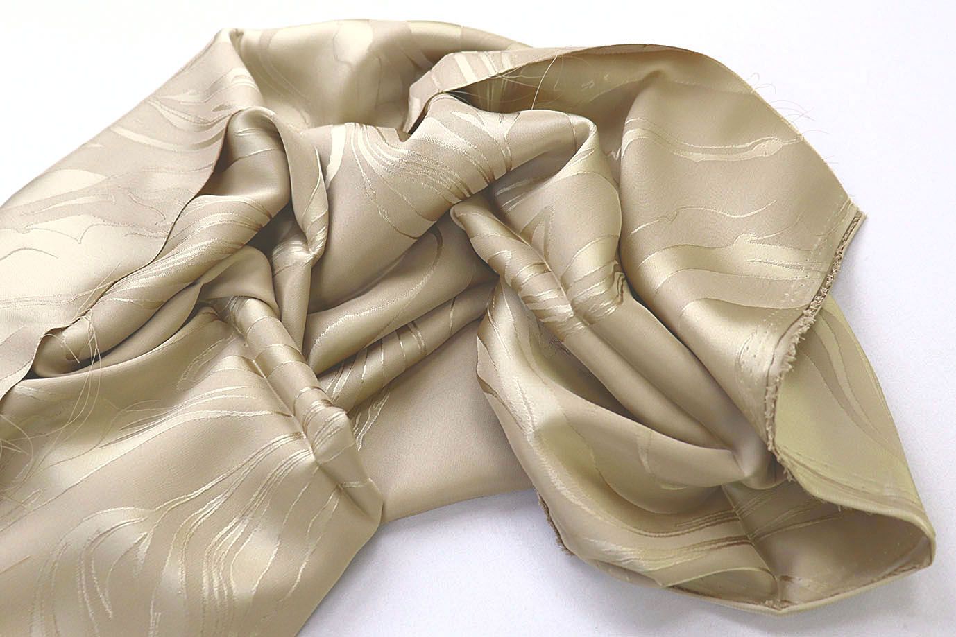 Сатин "Пандора" жаккард/бледно-оливковый 4025-PY/D#1/C#1