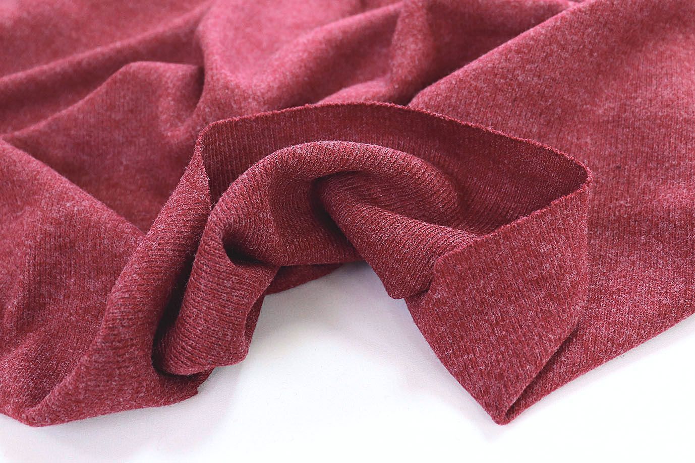 Трикотаж "Рибана"/бордовый 3033/C#37