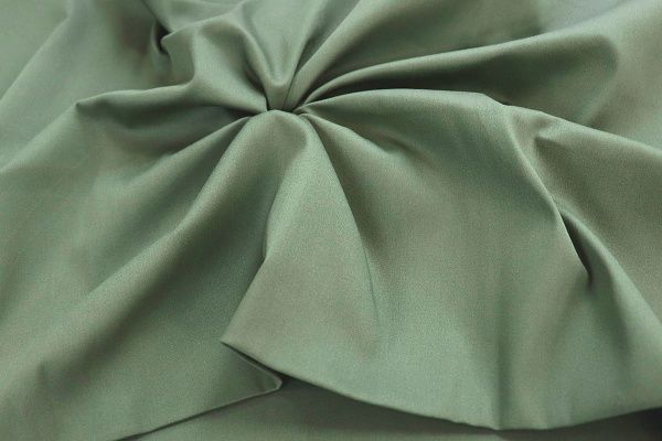 Хлопок сатин стрейч/зеленый 1347-PY/C#7