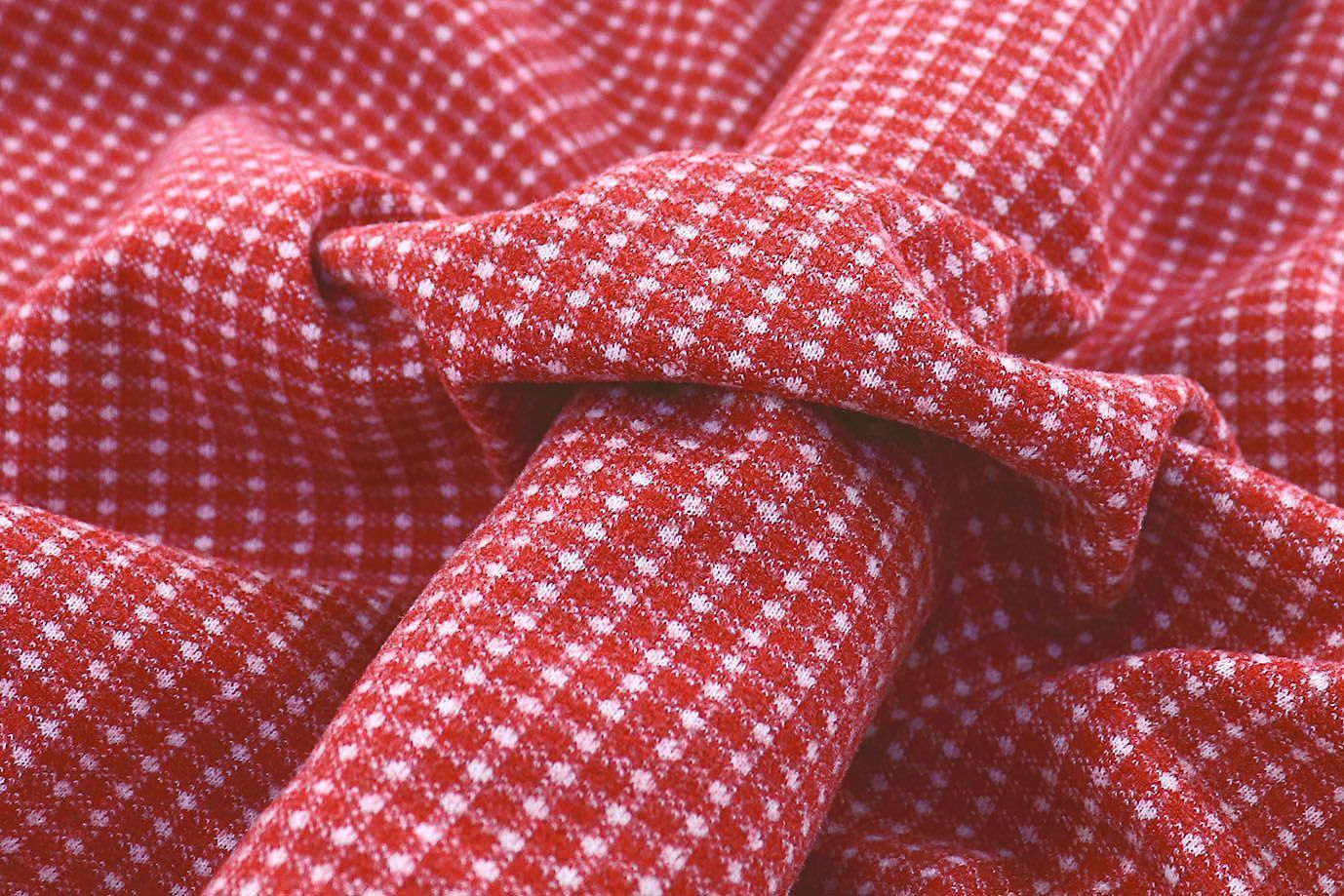 Пальтовый трикотаж/красный 1286-PY/C#6