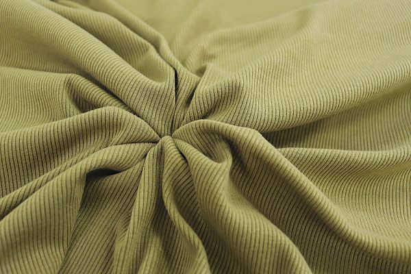 Трикотаж "Рибана"/оливковый 3512-PY/C#7
