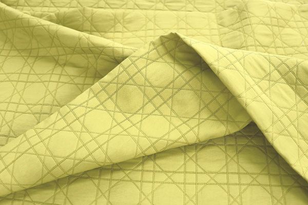 Костюмная ткань "Соренто" жаккард/желто-зеленый 3560-PY/D#2/C#4