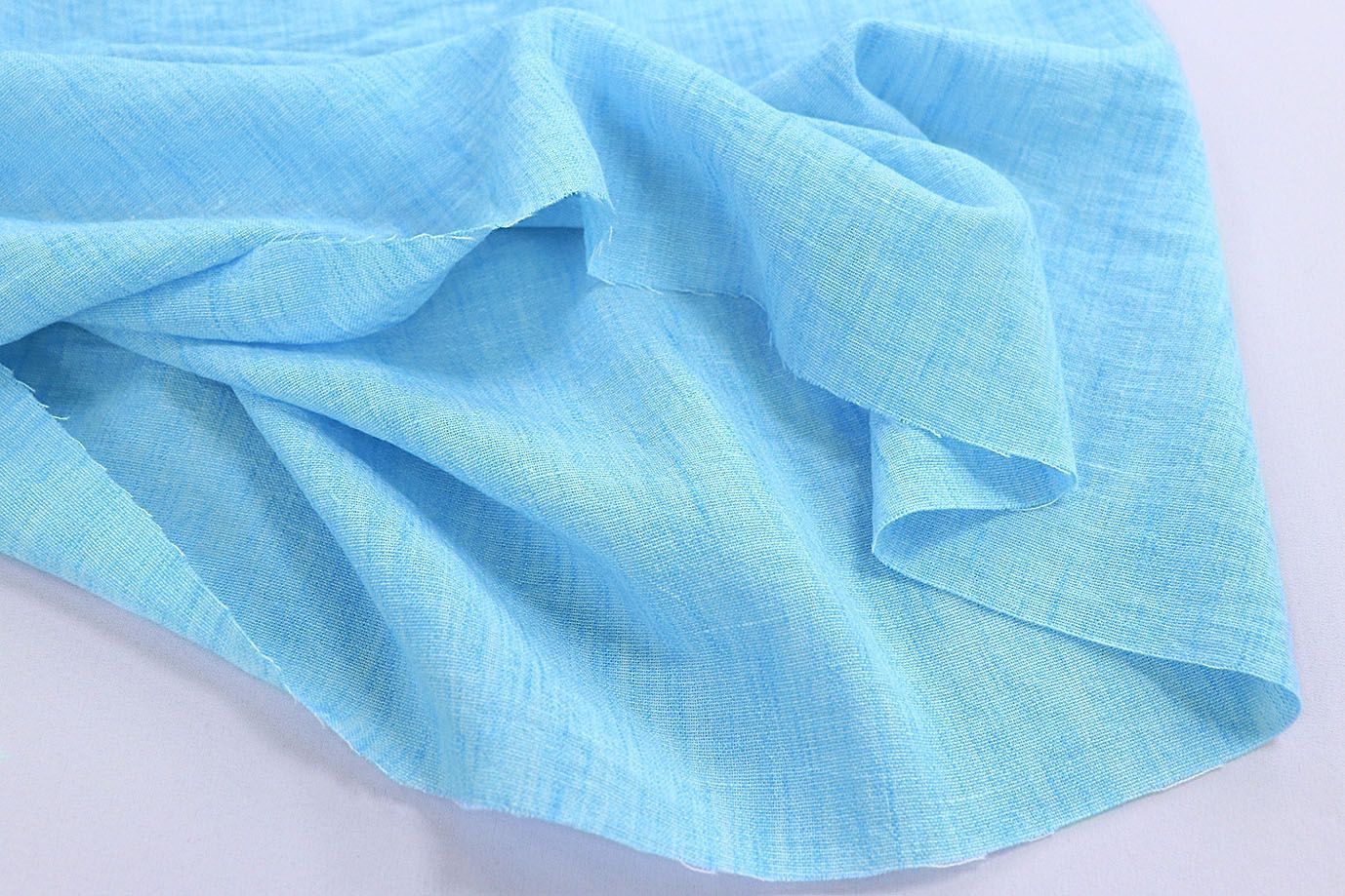 Лен меланж/небесно-голубой 3886-PY/C#14