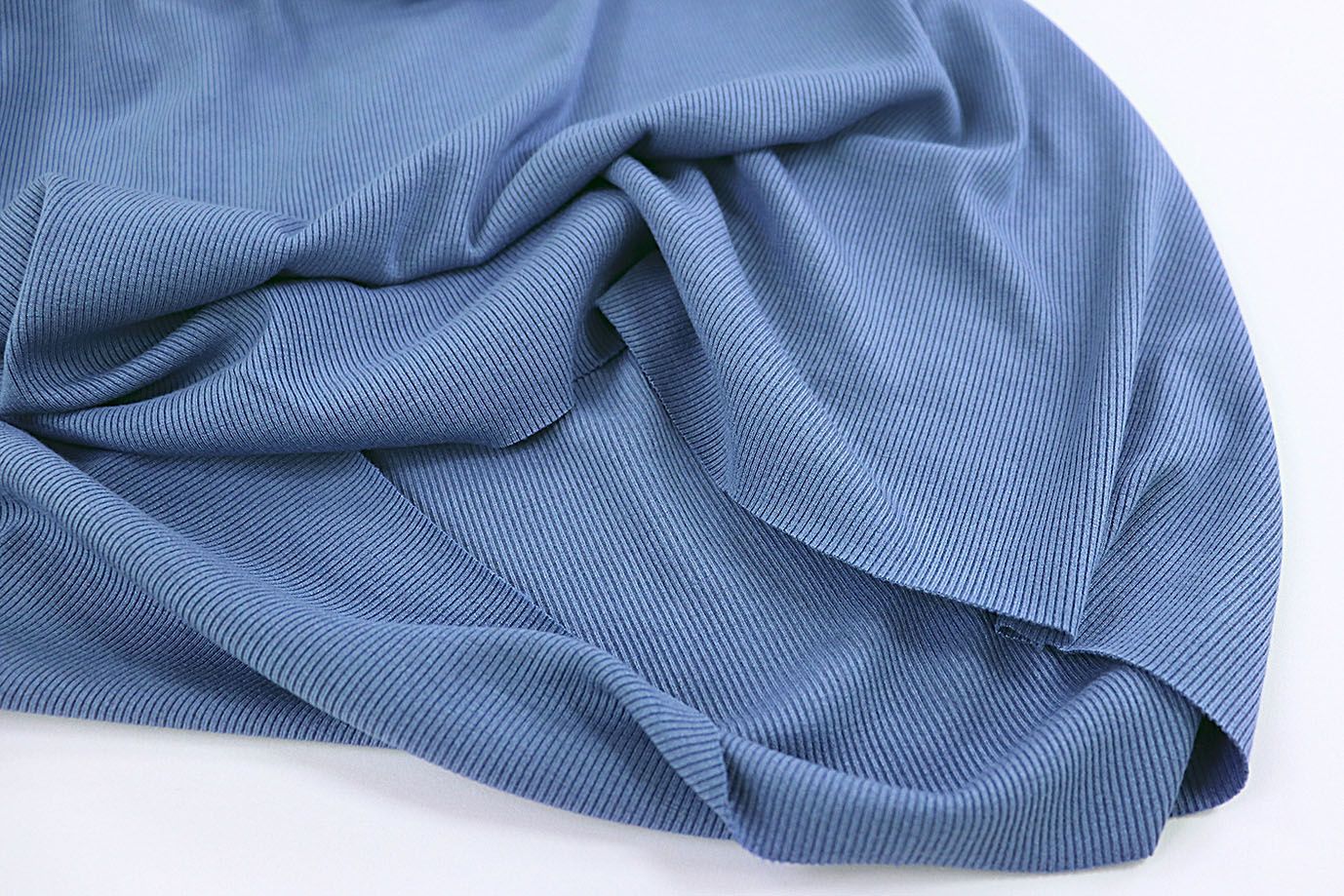 Трикотаж "Рибана"/синий 3512-PY/C#19