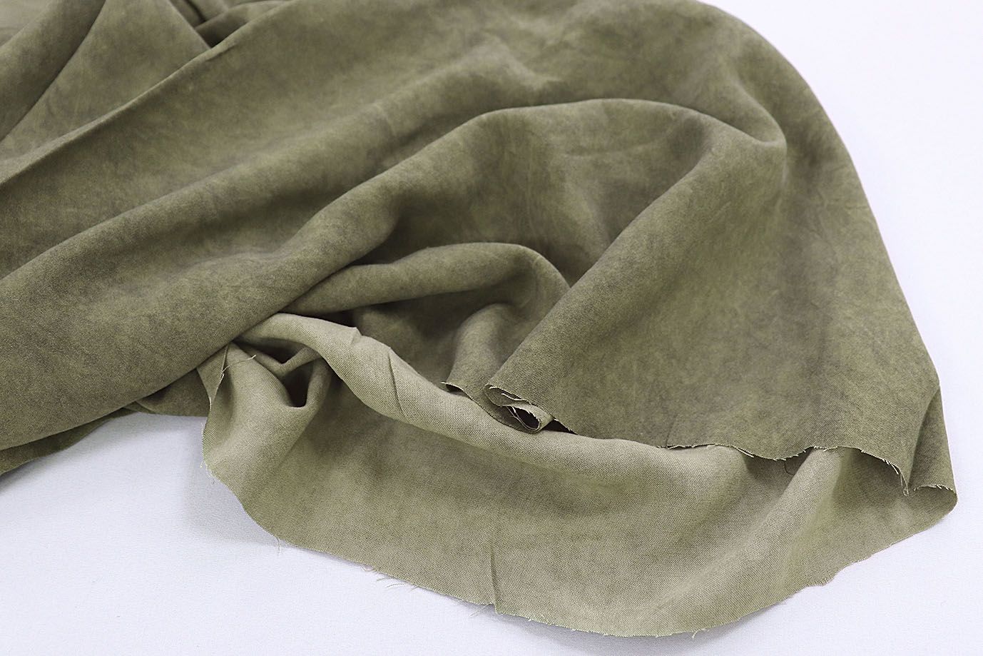 Штапель "Винтаж"/оливковый 3800-PY/C#8