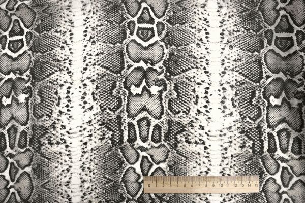 Органза принт/змея серо-молочная 3890-PY/D#2/C#4 Органза принт/змея серо-молочная 3890-PY/D#2/C#4