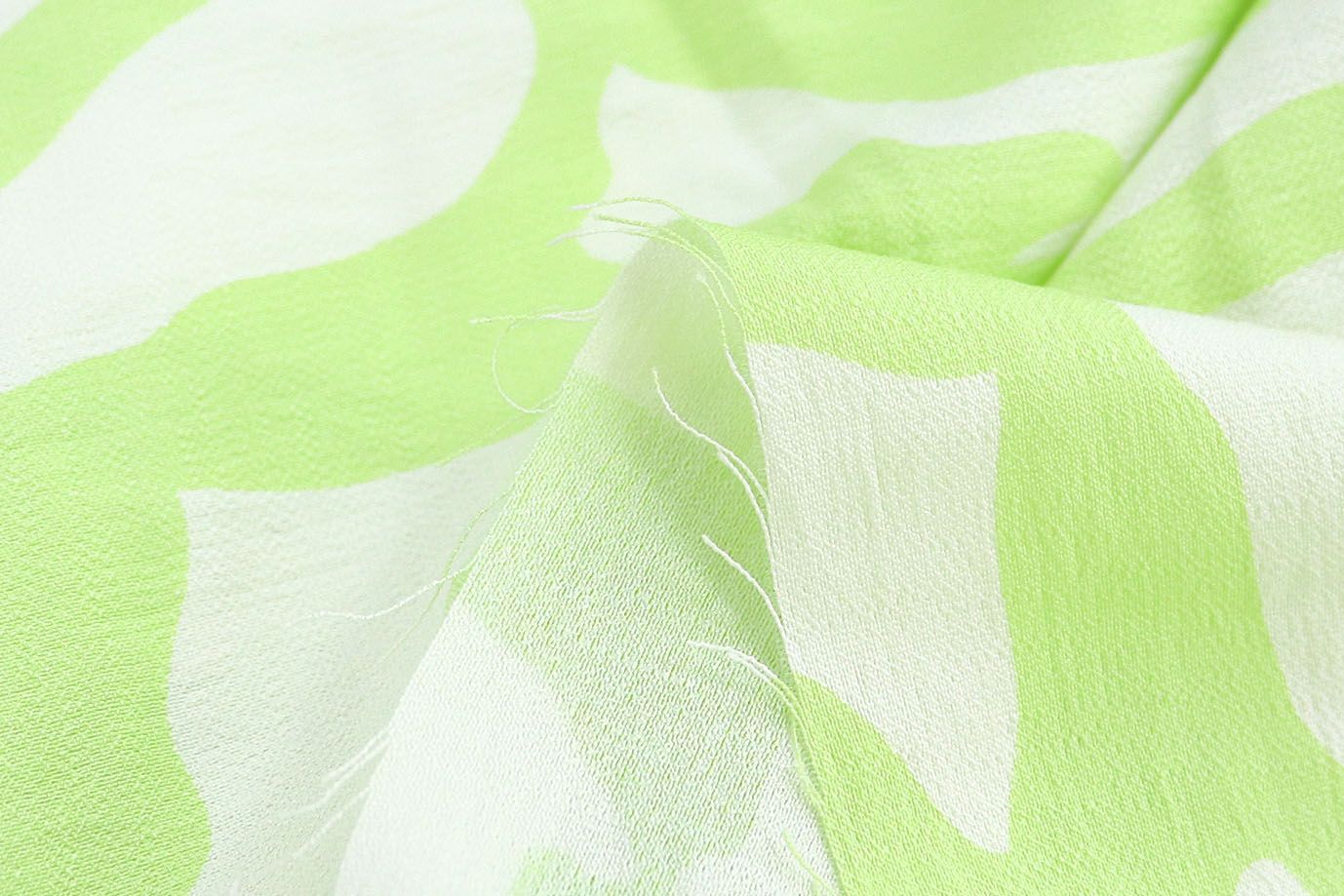 Лен БОХО принт/салатово-белый 3810-PY/D#12/C#5