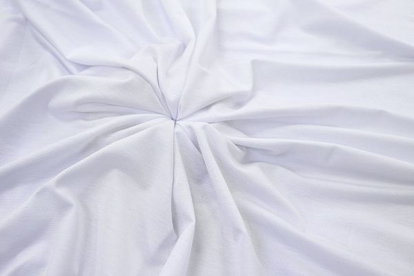 Трикотаж "Калифорния" стрейч/белый 3407-PY/C#1