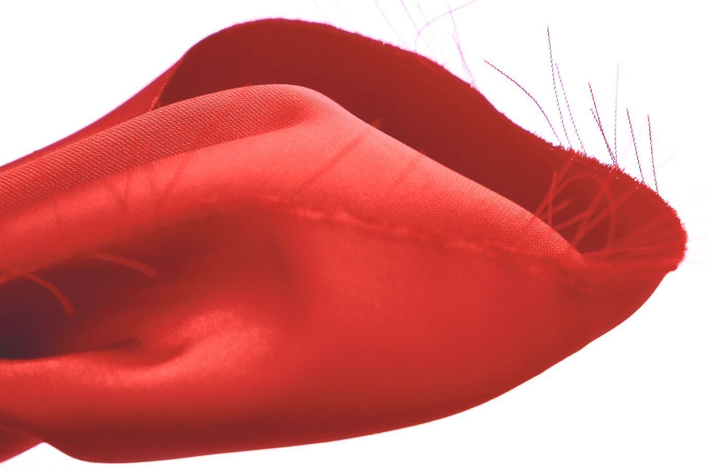 Сатин двусторонний/красный VT-11754/C#4