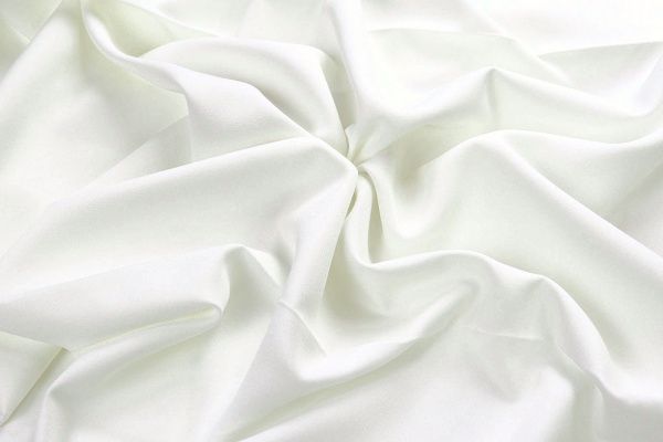 Костюмная ткань "Барби" стрейч/молочный 4210-PY/C#2