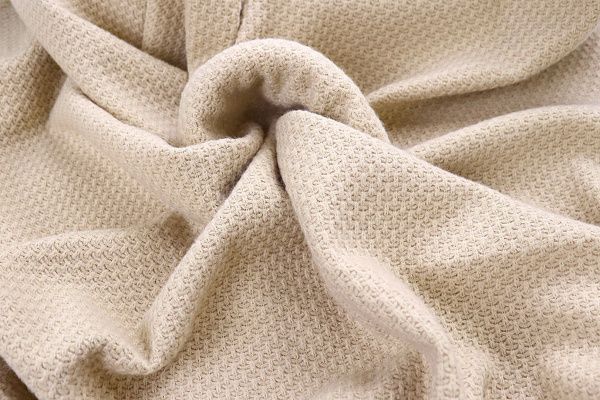 Пальтовый трикотаж "Вязка"/бежевый 3975-PY/C#3 (12124)