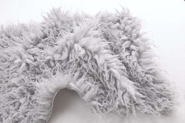 Искусственный мех "Лама"/серый AP50319/D#1538-240324/C#Sttarry sky grey