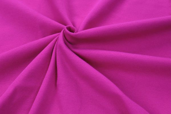 Трикотаж "Рибана"/фуксия 0231/C#фуксия 18-2333TPX