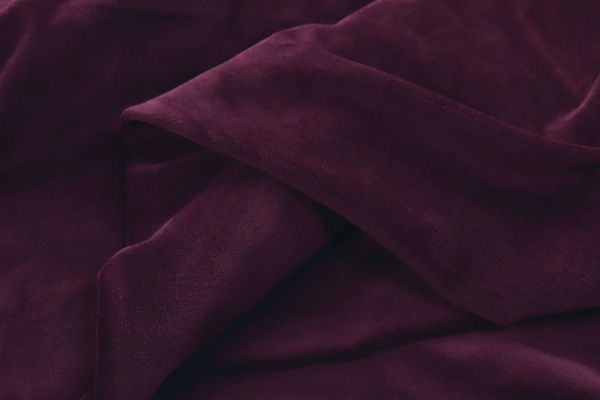 Велюр "Японский"/бордовый 611-PG/C#20 (15124)