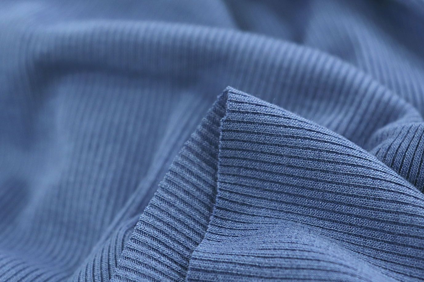 Трикотаж "Рибана"/синий 3512-PY/C#19