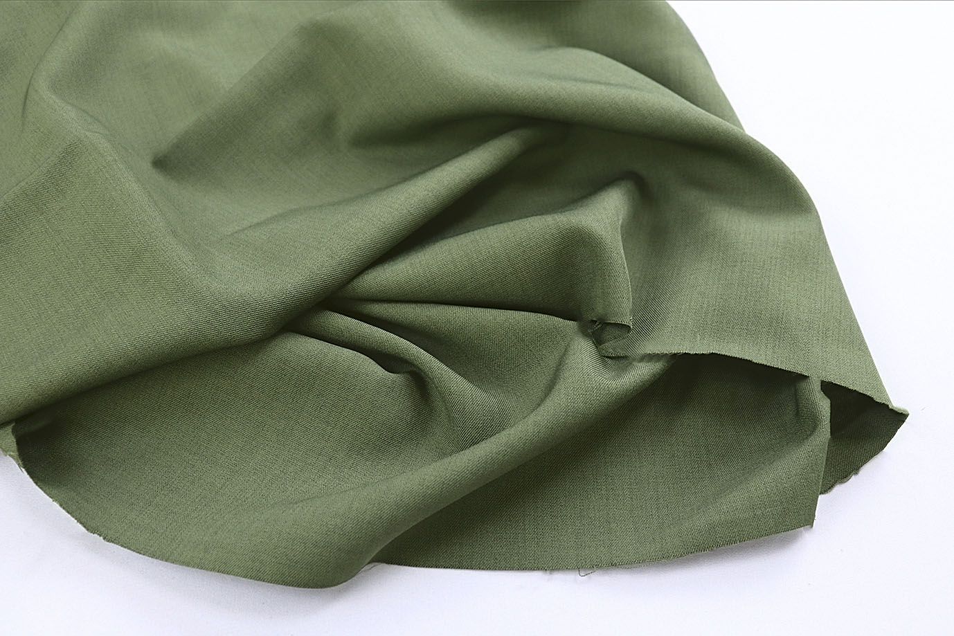 Костюмная ткань "Дорис"/зеленый 1462-PY/C#9