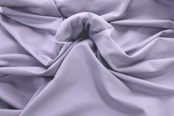 Трикотаж футер 2х нитка/сиреневый 0246/C#сиреневый