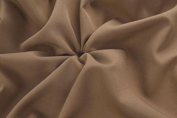 Костюмная ткань "Барби" стрейч/светло-коричневый 3143-PY/C#36 (EU4217)