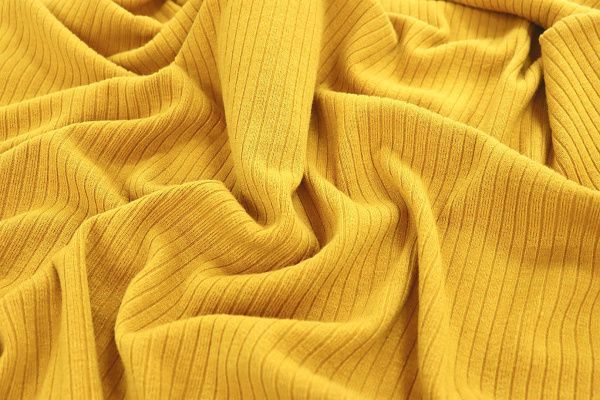 Трикотаж "Рибана"/желтый 3234-22-PY/C#16 (EU4299)