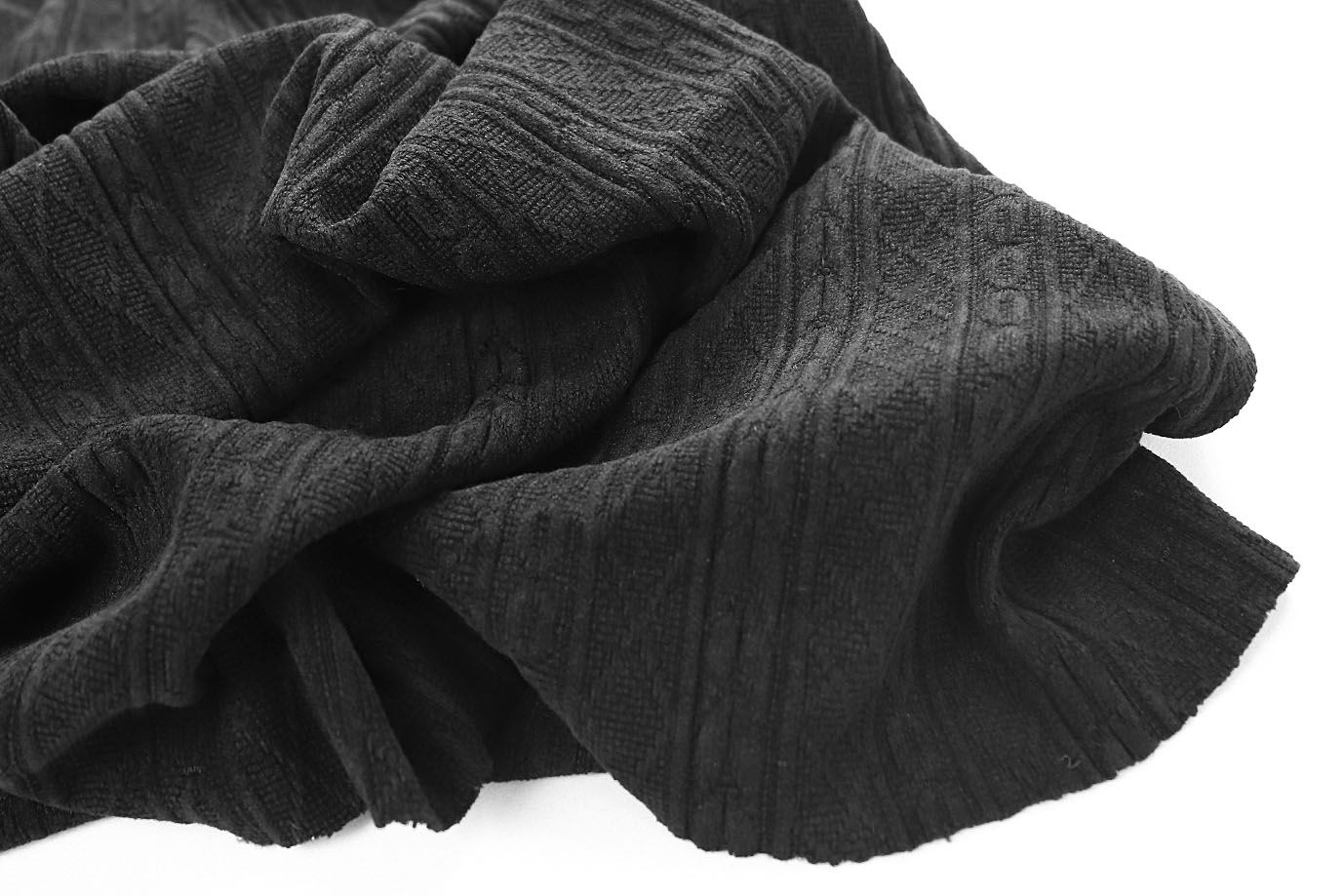 Трикотаж жаккард/черный 3971-PY/D#1/C#7 (12116)