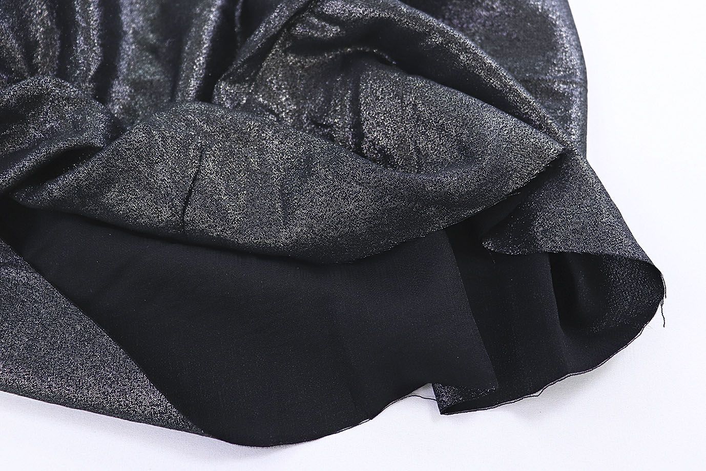 Лен БОХО металлик/черный 3792-PY/C#9