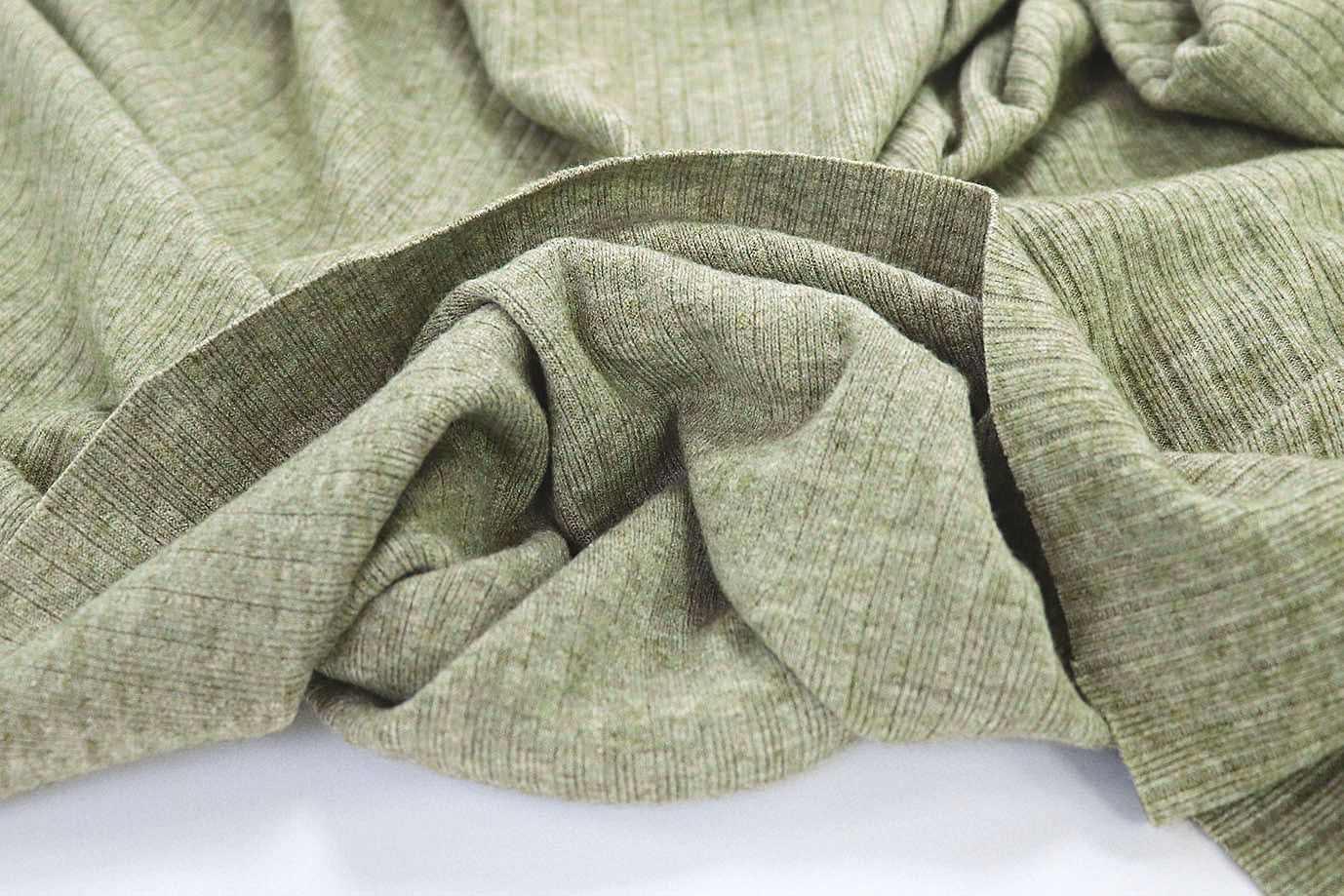 Трикотаж "Лапша"/светло-зеленый 3137/C#7 (10864) (4208) (4028)