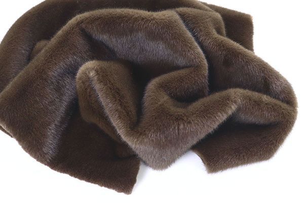 Искусственный мех "Норка"/коричневый AP5103035/D#1207-YLD/C#Coffee