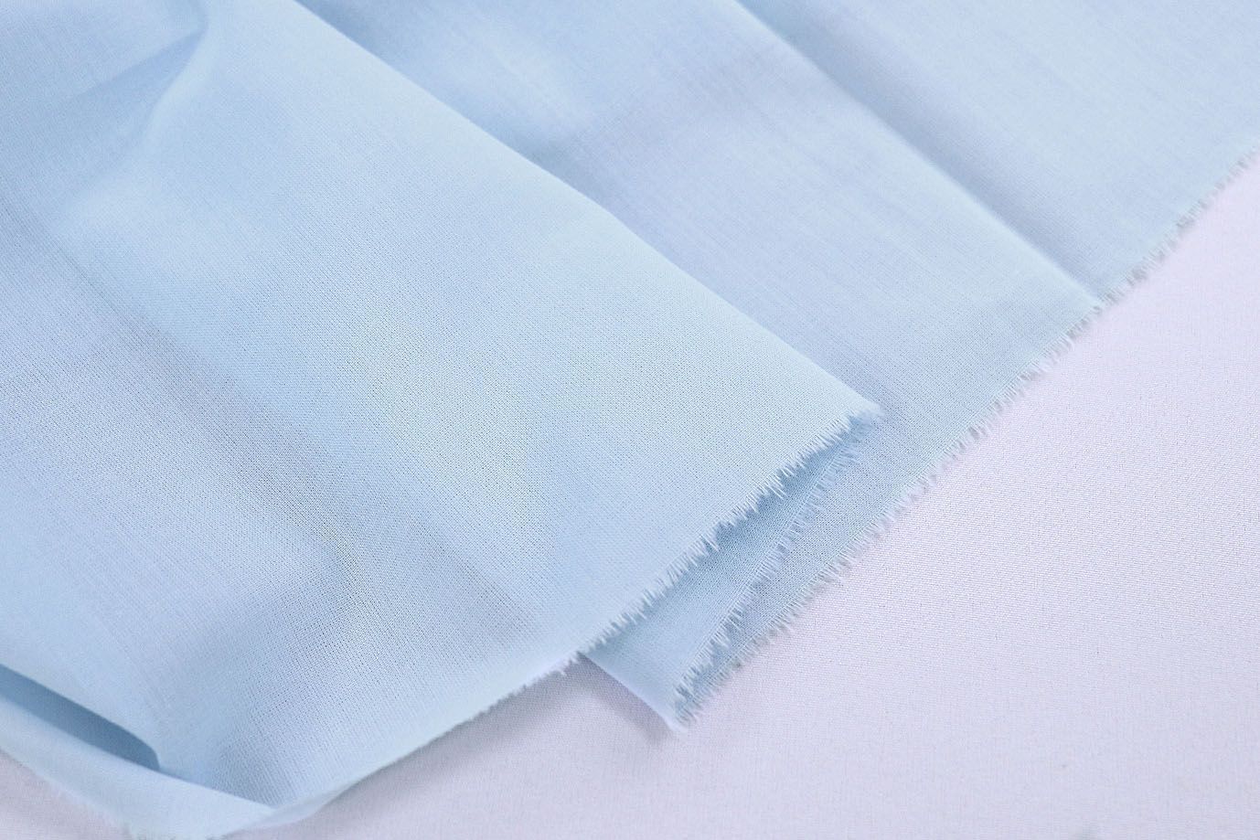 Хлопковая вуаль "Батист"/голубой 3913-PY/C#12