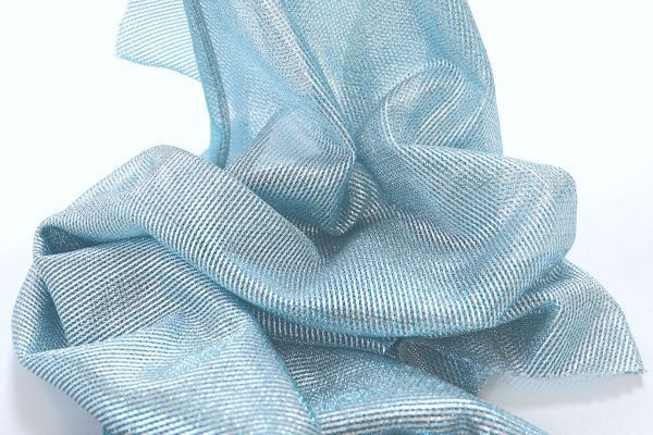 Сетка металлик/бирюзовый 2367-PY/C#4