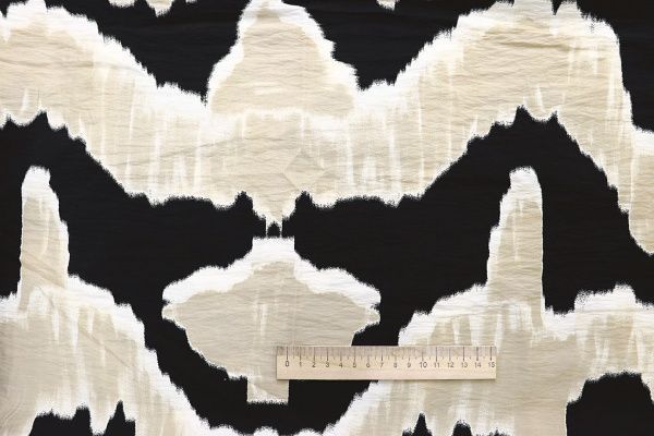 Купра принт/бежевый на черном 4072-PY/D#4/C#3